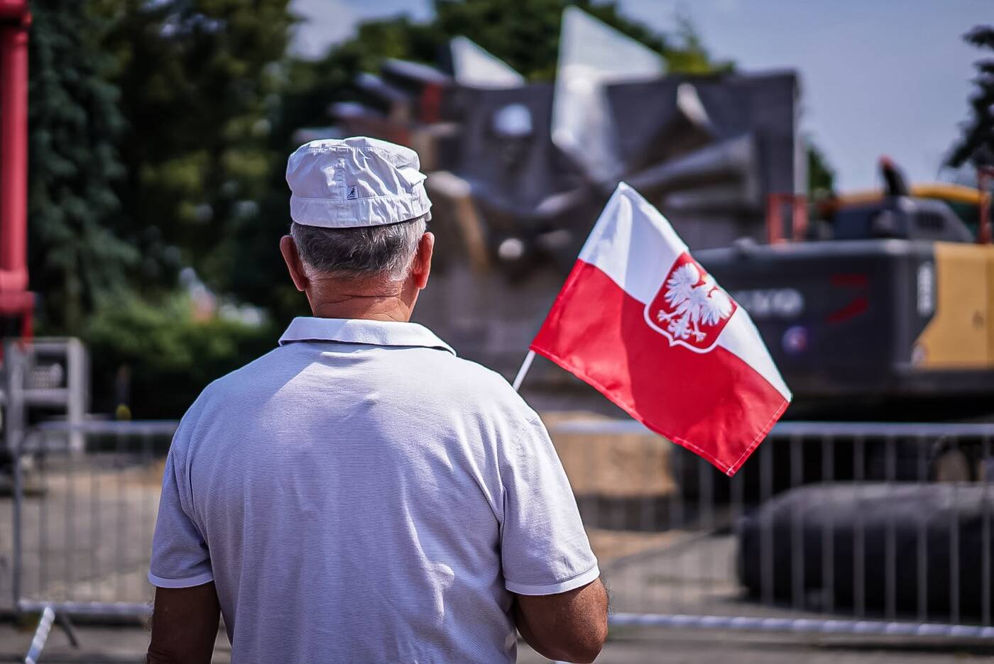 Usunęliśmy sowiecki obiekt propagandowy w Pyrzycach – 31 lipca 2026. Fot. Mateusz Niegowski (IPN)