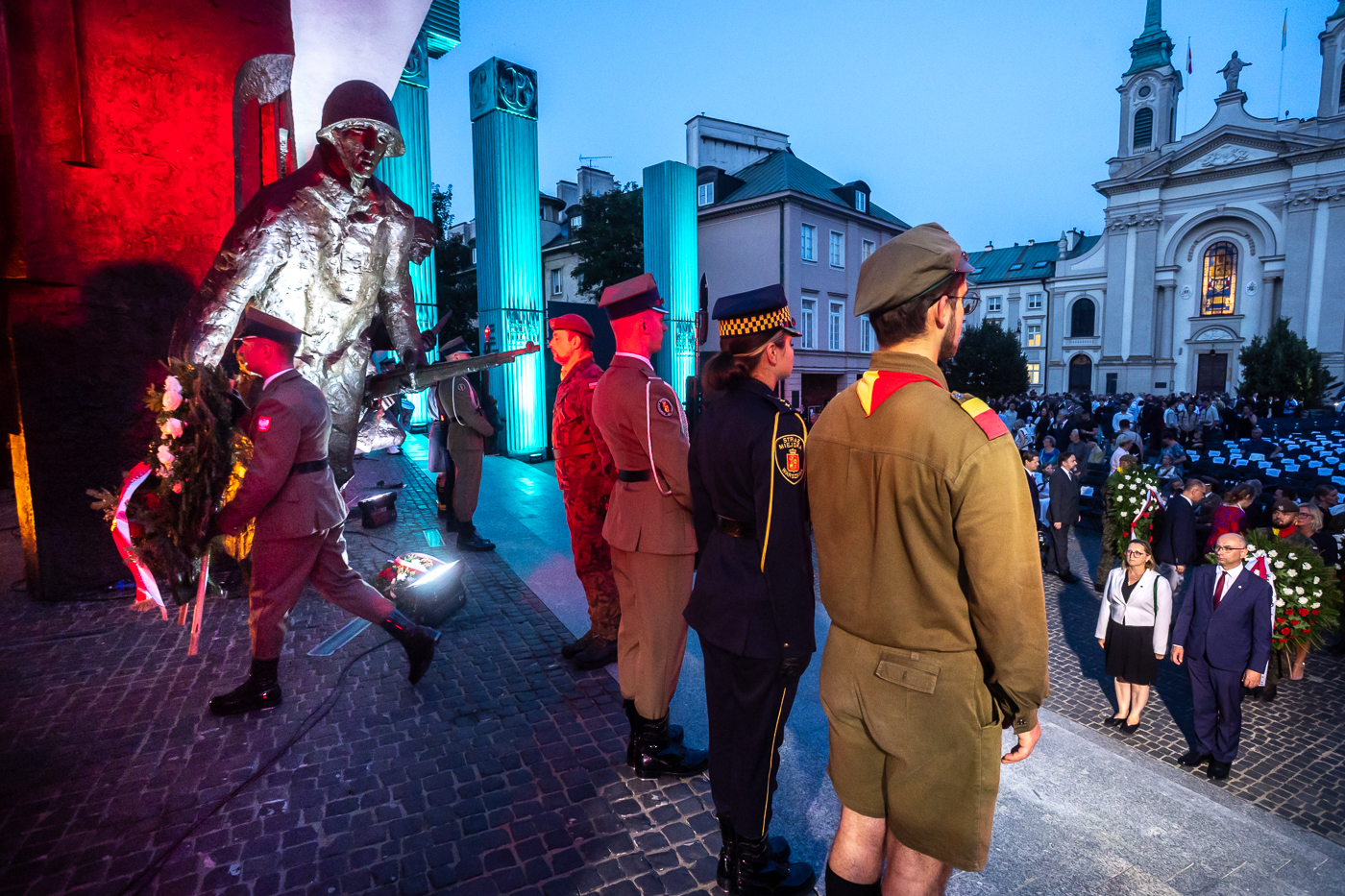 Uroczystości na Placu Krasińskich – Warszawa, 31 lipca 2026. Fot. Sławek Kasper (IPN)