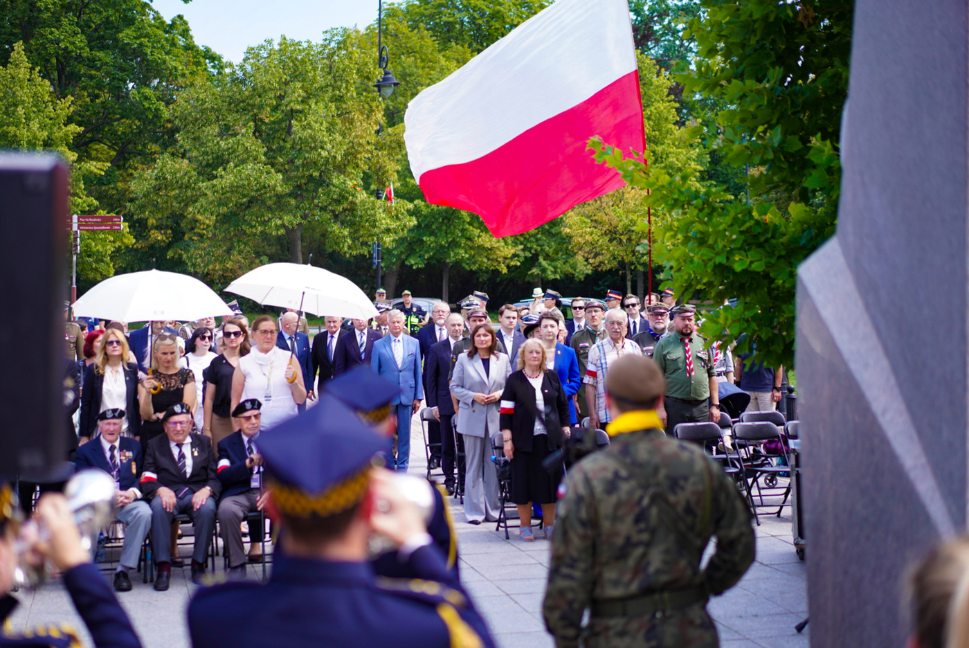 Pomnik Stefana Roweckiego „Grota” – Warszawa, 1 sierpnia 2026. Fot. Mateusz Niegowski (IPN)