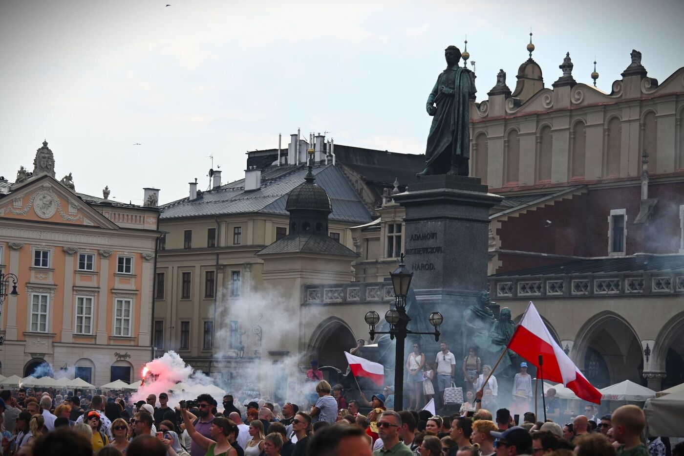 W Krakowie upamiętniliśmy Powstańców Warszawskich – 1 sierpnia 2026. Fot. Żaneta Wierzgacz (IPN)