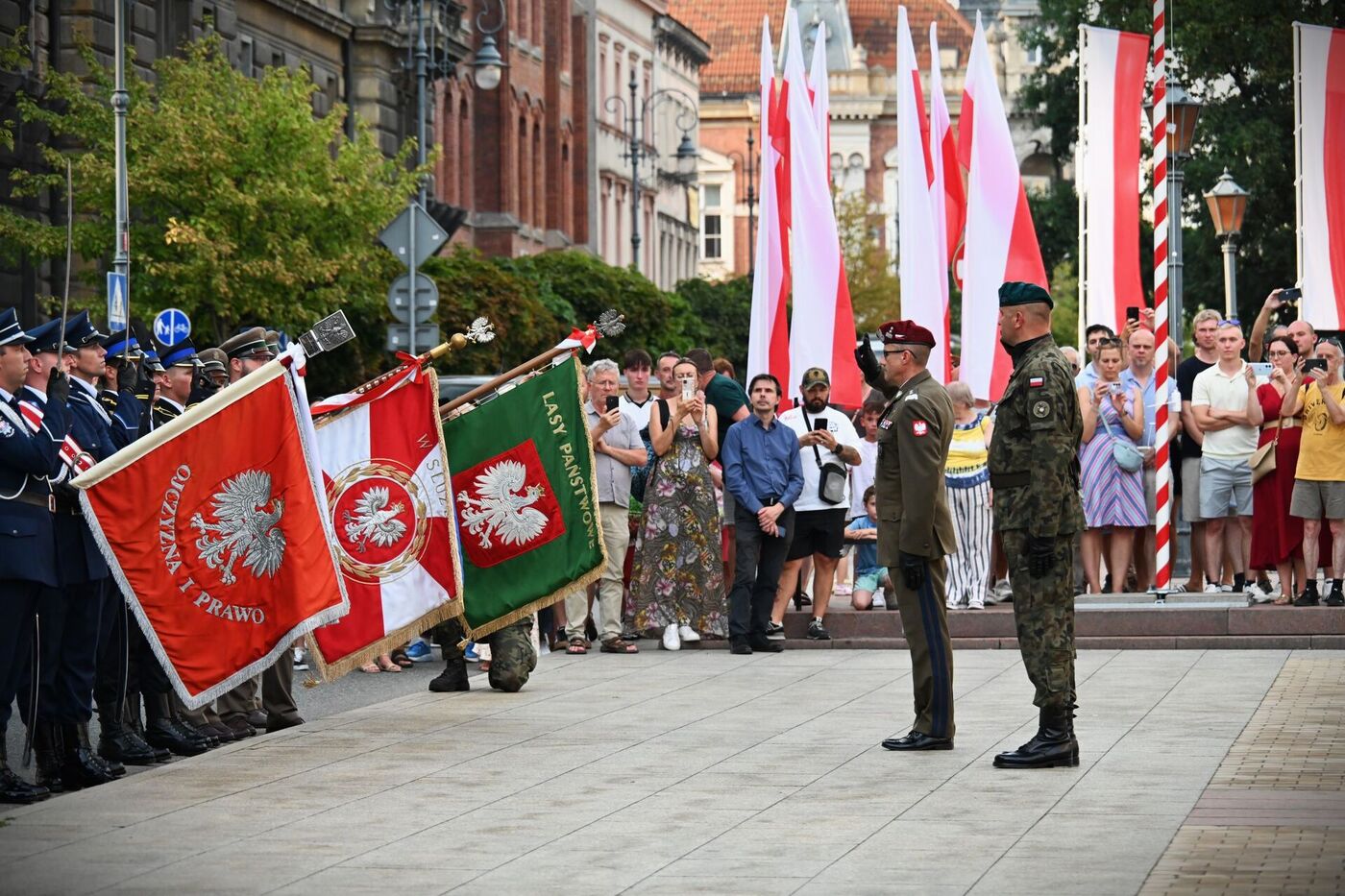 W Krakowie upamiętniliśmy Powstańców Warszawskich – 1 sierpnia 2026. Fot. Żaneta Wierzgacz (IPN)