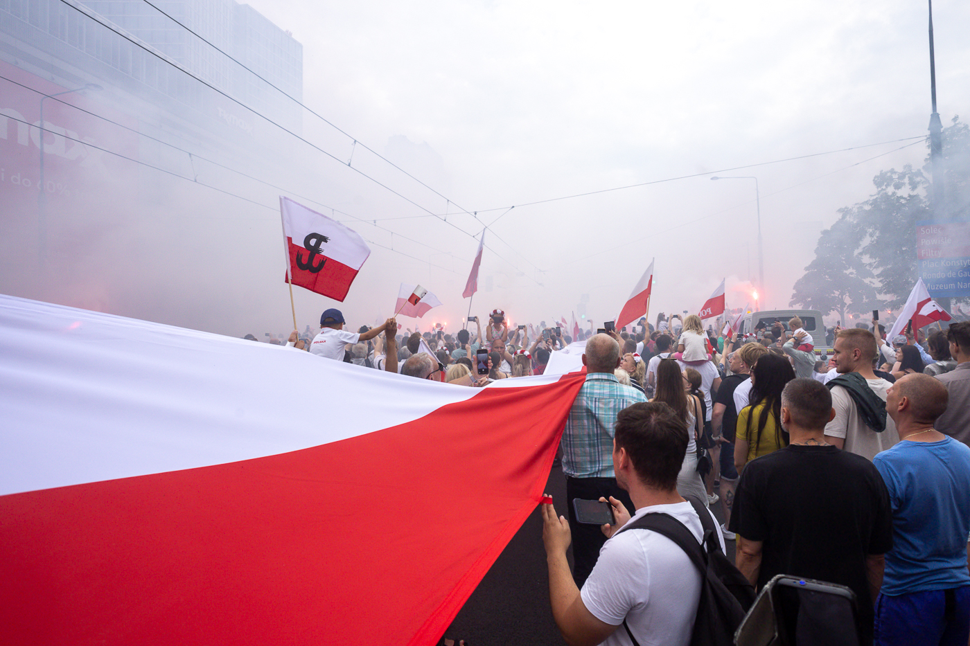 Instytut Pamięci Narodowej czci pamięć bohaterów Powstania Warszawskiego – Warszawa, 1 sierpnia 2026. Fot. Sławek Kasper (IPN)