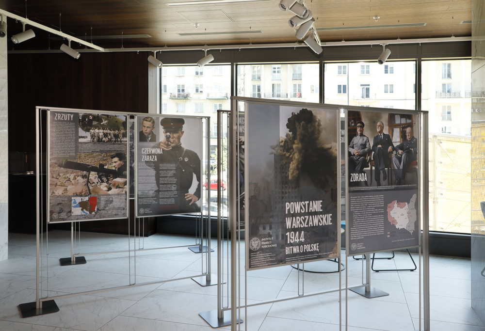 Wystawa „Powstanie Warszawskie 1944. Bitwa o Polskę” oraz zbiory Stowarzyszenia Grupy Historycznej „Zgrupowanie Radosław” – Warszawa, 1 sierpnia 2026. Fot. Piotr Życieński (IPN)