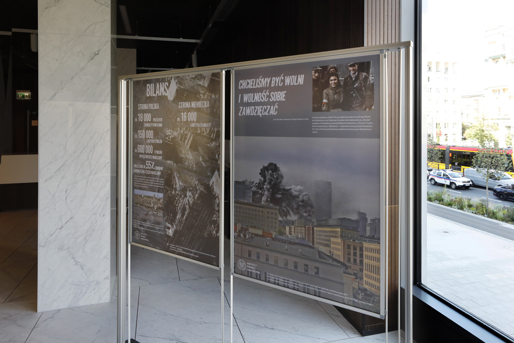 Wystawa „Powstanie Warszawskie 1944. Bitwa o Polskę” oraz zbiory Stowarzyszenia Grupy Historycznej „Zgrupowanie Radosław” – Warszawa, 1 sierpnia 2026. Fot. Piotr Życieński (IPN)
