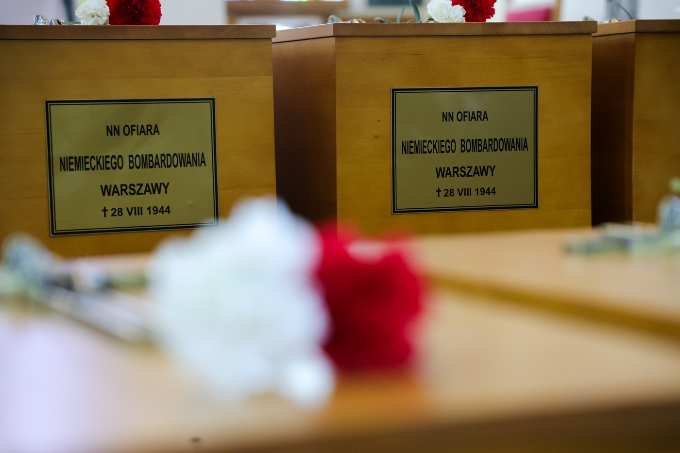 Uroczystości pogrzebowe ośmiu Ofiar Powstania Warszawskiego – Warszawa, 3 sierpnia 2026. Fot. Dariusz Skrzyniarz (IPN)