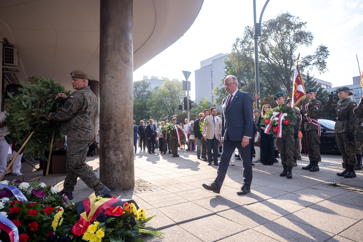 82. rocznica zdobycia posterunku żandarmerii niemieckiej „Nordwache”. Warszawa, 3 sierpnia 2026 roku. Fot. Sławomir Kasper (IPN)