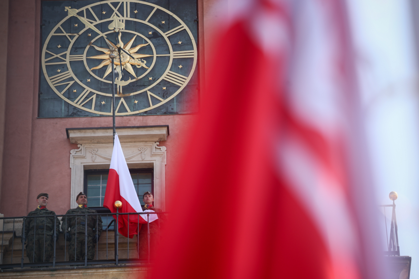Wręczenie sztandaru wojskowego 18 Stołecznej Brygadzie Obrony Terytorialnej – Warszawa, 3 sierpnia 2026. Fot. Sławek Kasper (IPN)