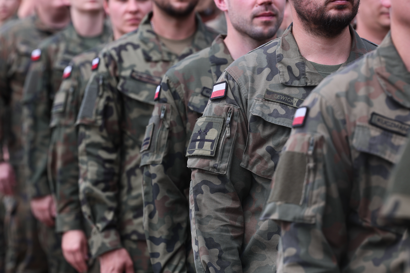 Wręczenie sztandaru wojskowego 18 Stołecznej Brygadzie Obrony Terytorialnej – Warszawa, 3 sierpnia 2026. Fot. Sławek Kasper (IPN)
