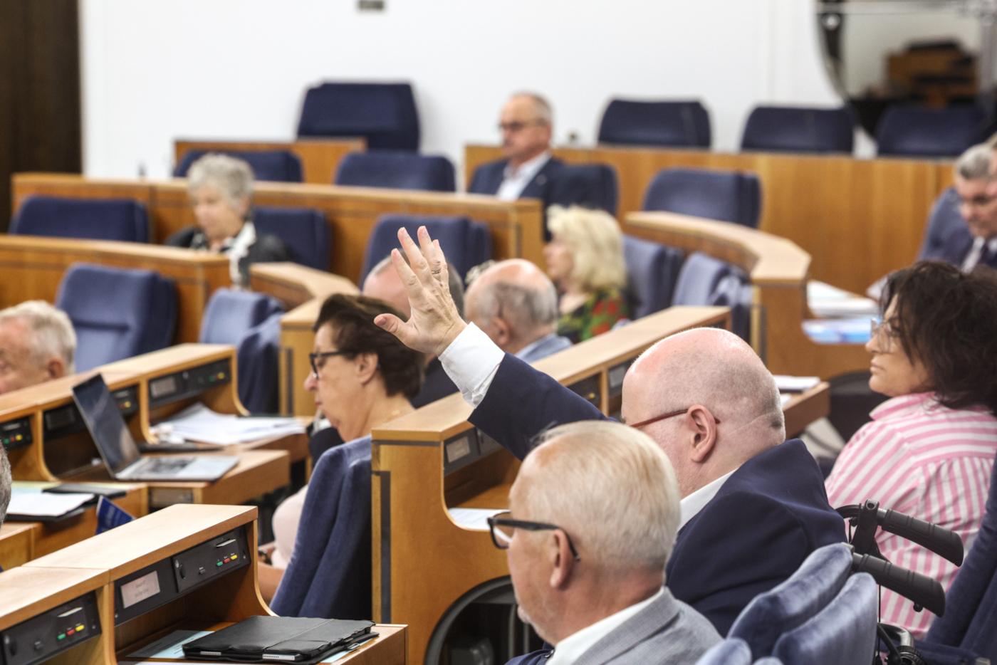 Senat RP nie wyraził zgody na powołanie dr. Mateusza Szpytmy na Prezesa Instytutu Pamięci Narodowej – Warszawa, 6 sierpnia 2026. Fot. Sławek Kasper (IPN)
