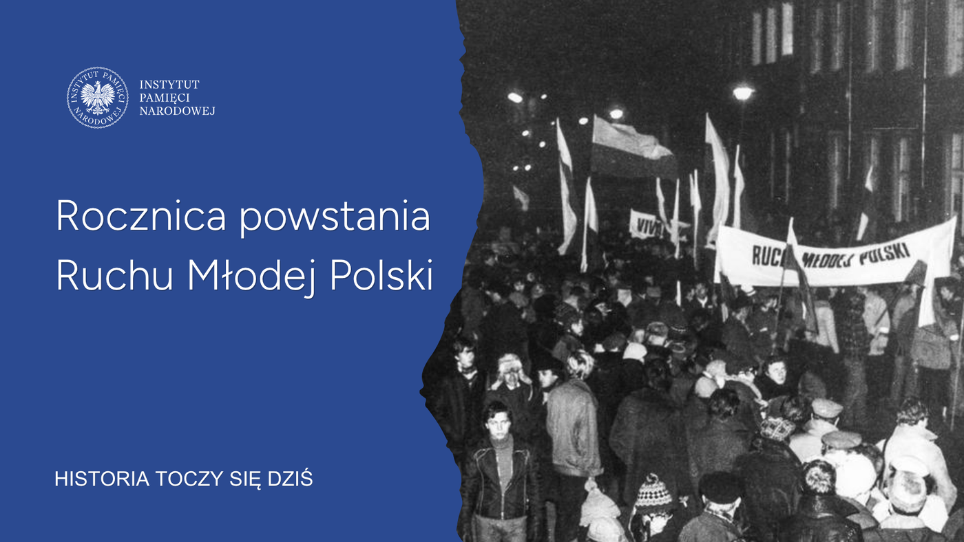 Rocznica Powstania Ruchu Młodej Polski. Marek Jurek dla „Historia toczy się dziś”