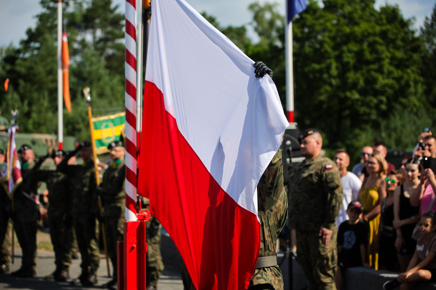Święto 10 Brygady Pancernej w Świętoszowie – Świętoszów, 7 sierpnia 2026 roku. Fot. Dariusz Skrzyniarz (IPN)