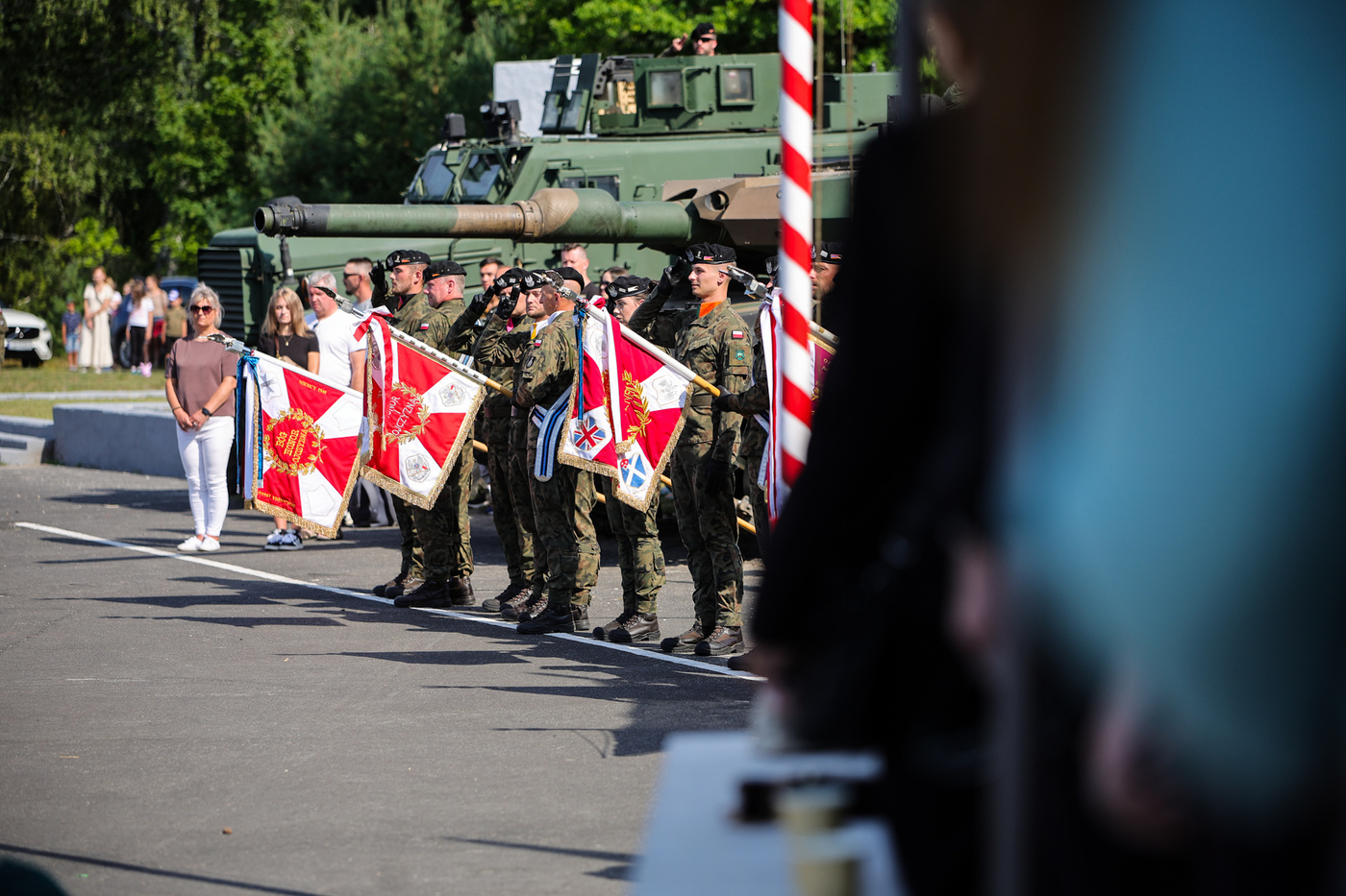 Święto 10 Brygady Pancernej w Świętoszowie – Świętoszów, 7 sierpnia 2026 roku. Fot. Dariusz Skrzyniarz (IPN)