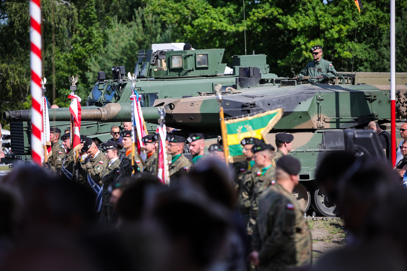 Święto 10 Brygady Pancernej w Świętoszowie – Świętoszów, 7 sierpnia 2026 roku. Fot. Dariusz Skrzyniarz (IPN)