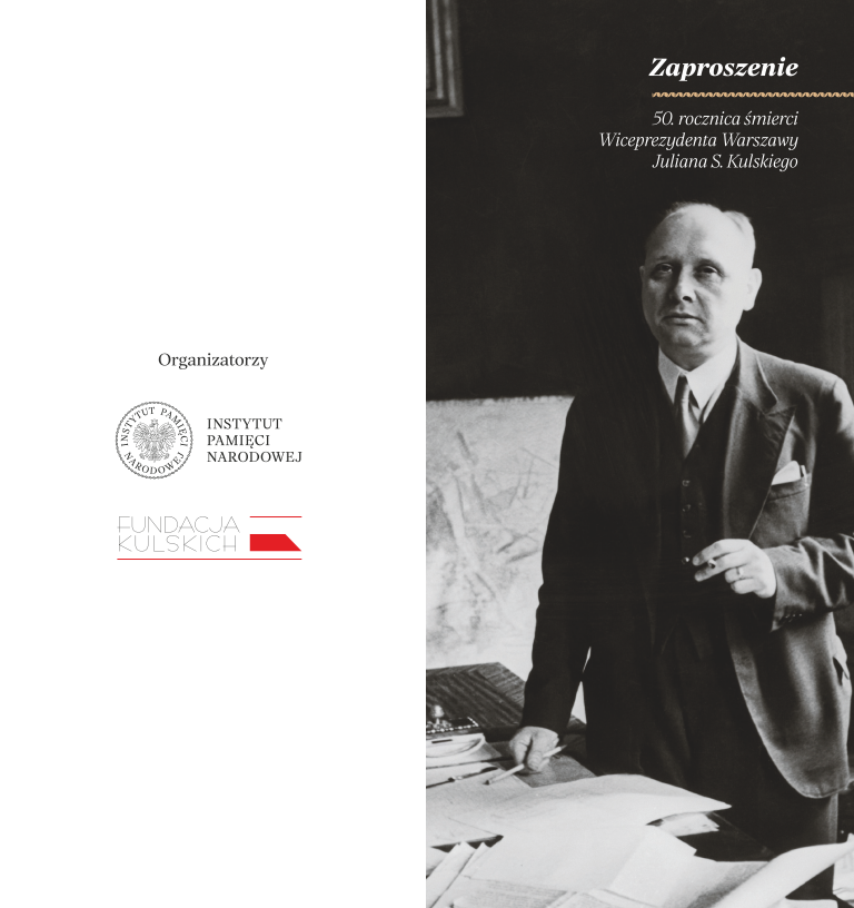 50. rocznica śmierci prezydenta Juliana Spitosława Kulskiego