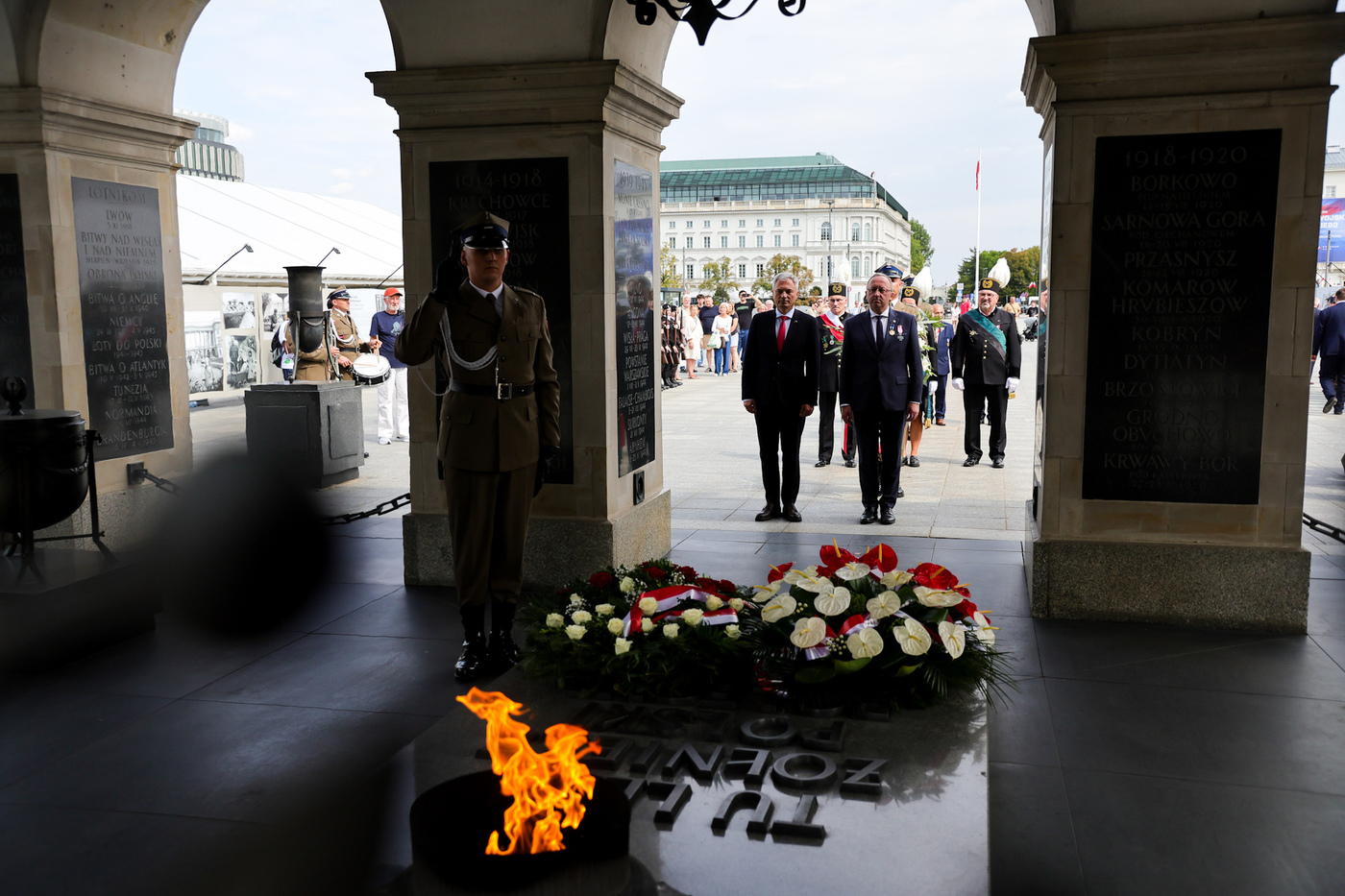 Upamiętniliśmy Wojciecha Korfantego – Warszawa, 17 sierpnia 2026. Fot. Dariusz Skrzyniarz (IPN)