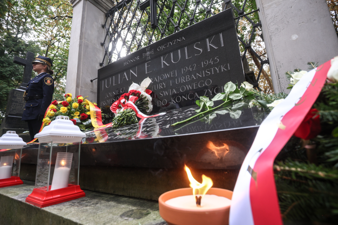 Upamiętniliśmy Juliana Kulskiego, wiceprezydenta Warszawy – 18 sierpnia 2026. Fot. Sławek Kasper (IPN)