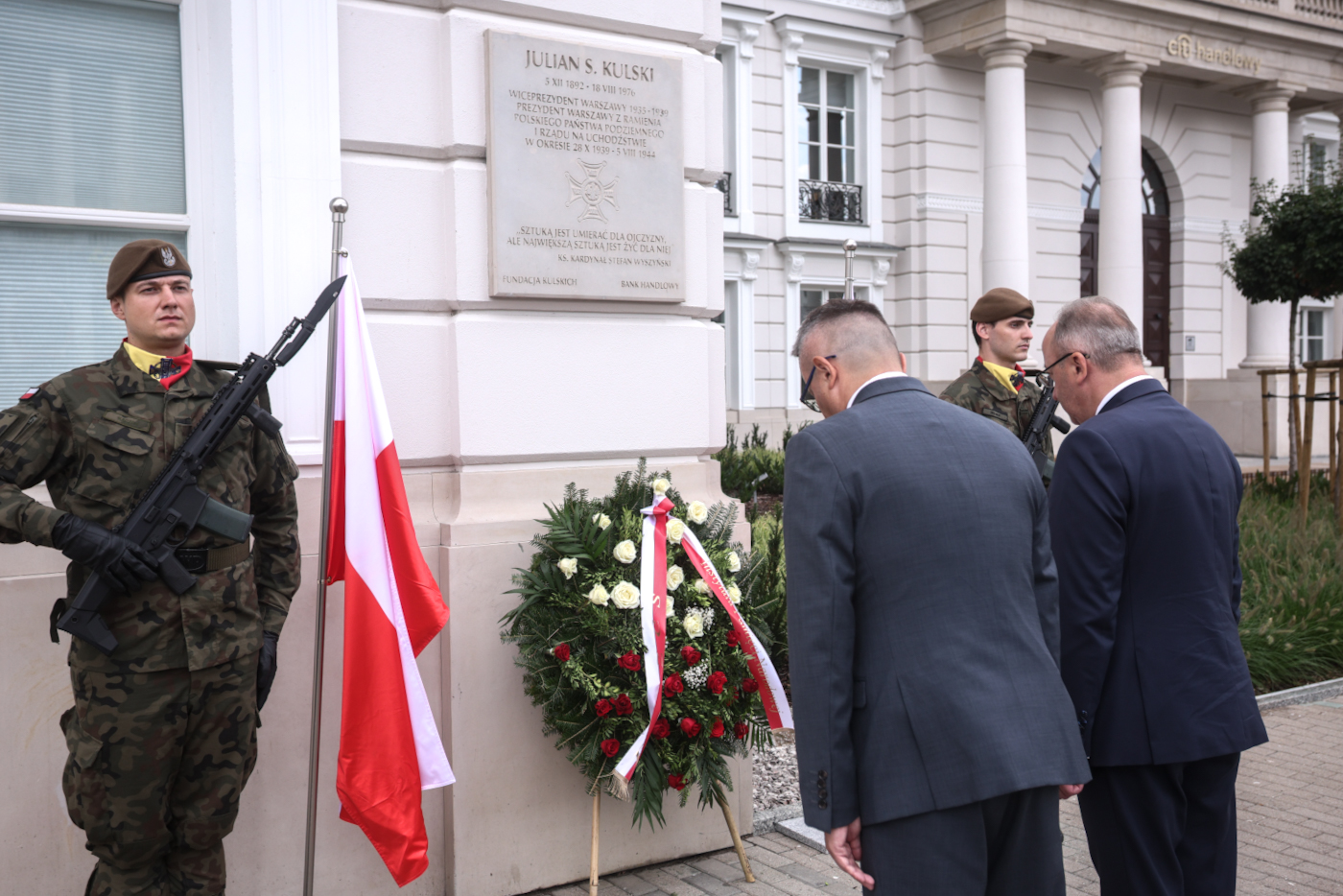 Upamiętniliśmy Juliana Kulskiego, wiceprezydenta Warszawy – 18 sierpnia 2026. Fot. Sławek Kasper (IPN)