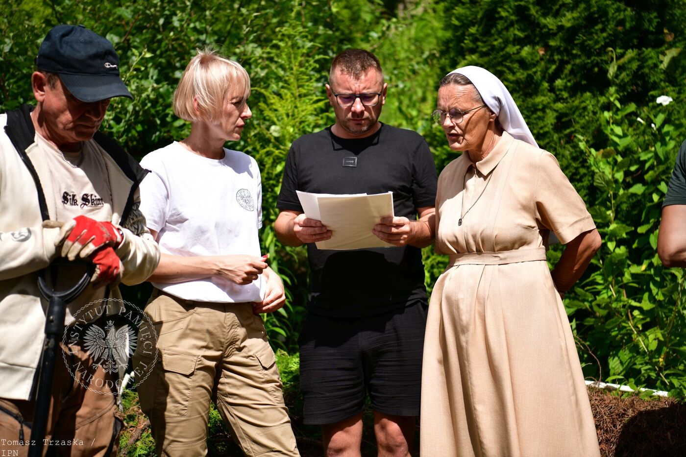 Prace poszukiwawcze IPN w Ornecie – 11–13 sierpnia 2026 r. Fot. ks. Tomasz Trzaska (IPN)