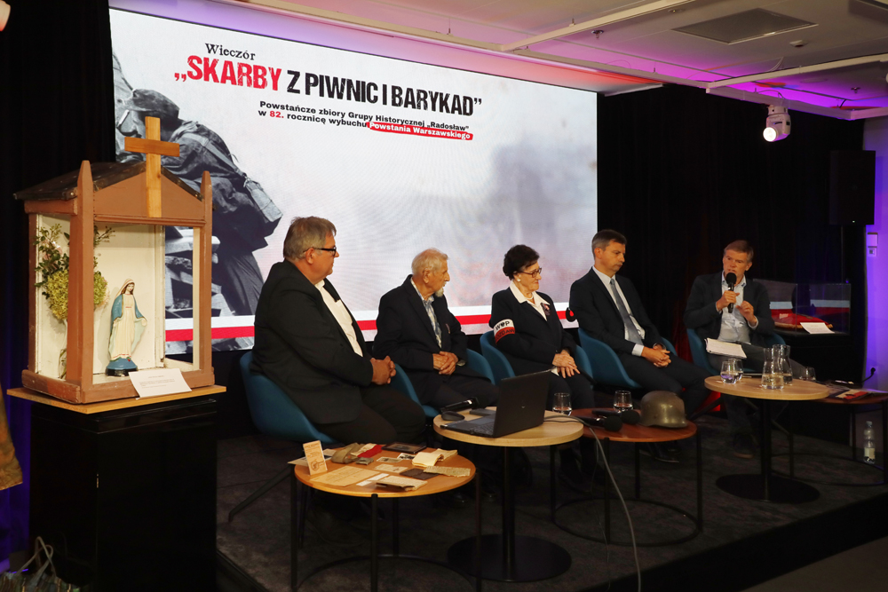 „Skarby z piwnic i barykad” – spotkanie w 82. rocznicę Powstania Warszawskiego – Warszawa, 20 sierpnia 2026. Fot. Piotr Życieński (IPN)