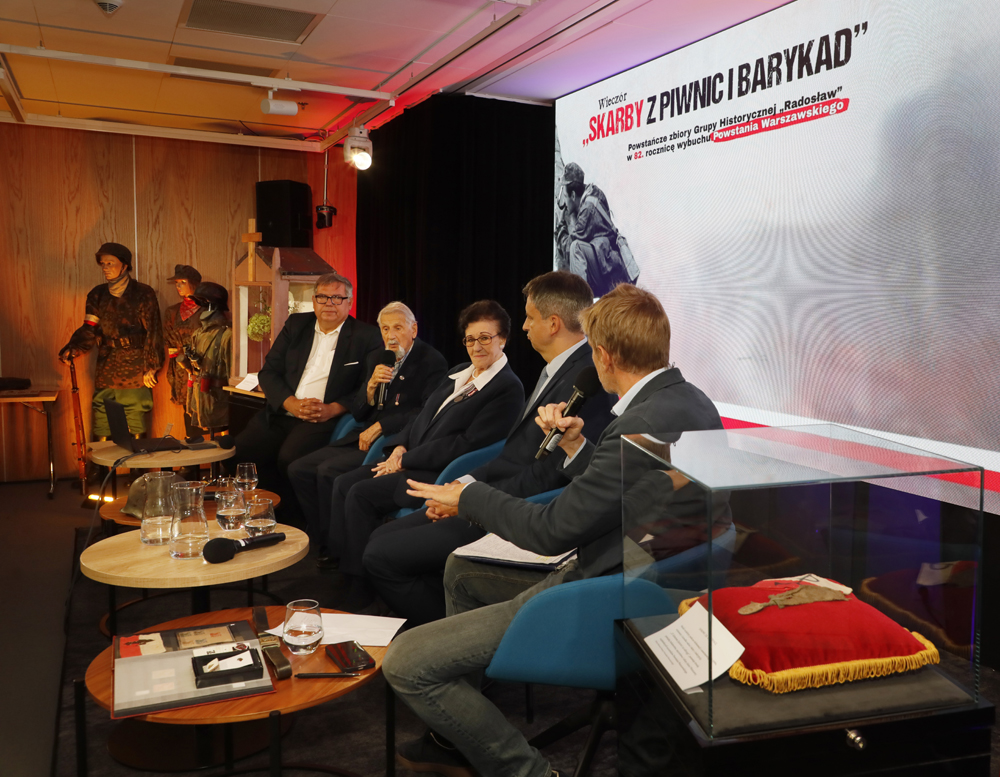 „Skarby z piwnic i barykad” – spotkanie w 82. rocznicę Powstania Warszawskiego – Warszawa, 20 sierpnia 2026. Fot. Piotr Życieński (IPN)