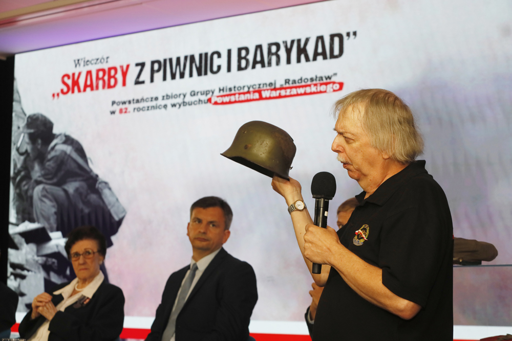 „Skarby z piwnic i barykad” – spotkanie w 82. rocznicę Powstania Warszawskiego – Warszawa, 20 sierpnia 2026. Fot. Piotr Życieński (IPN)
