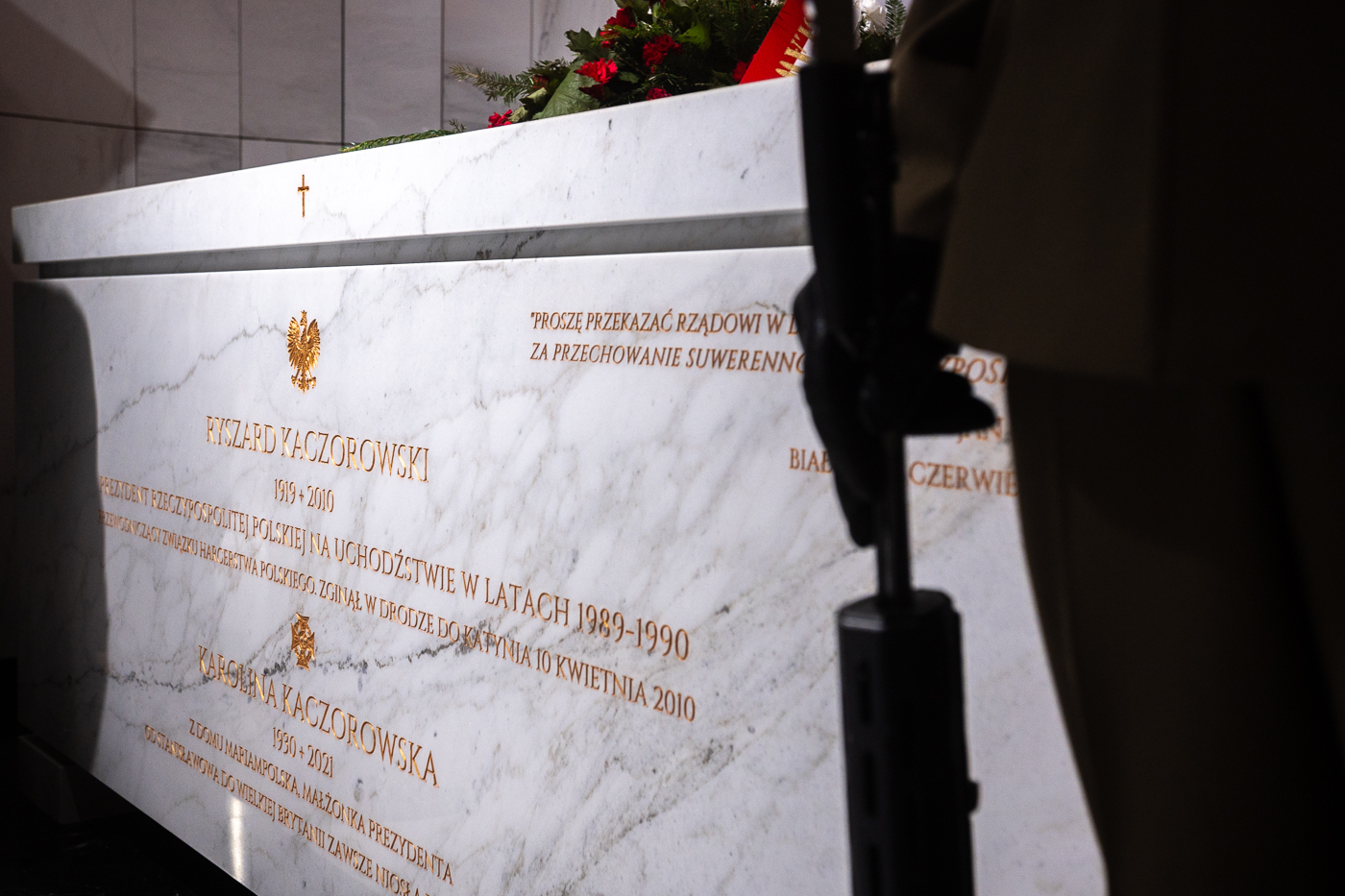 5. rocznica śmierci Prezydentowej Karoliny Kaczorowskiej – Warszawa, 21 sierpnia 2026. Fot. Sławek Kasper (IPN)