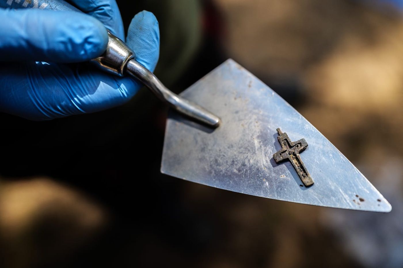 Prace archeologiczne nad jeziorem Borówno. Fot. Daniel Frymark