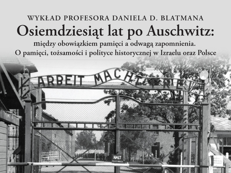 Wykład „Osiemdziesiąt lat po Auschwitz”