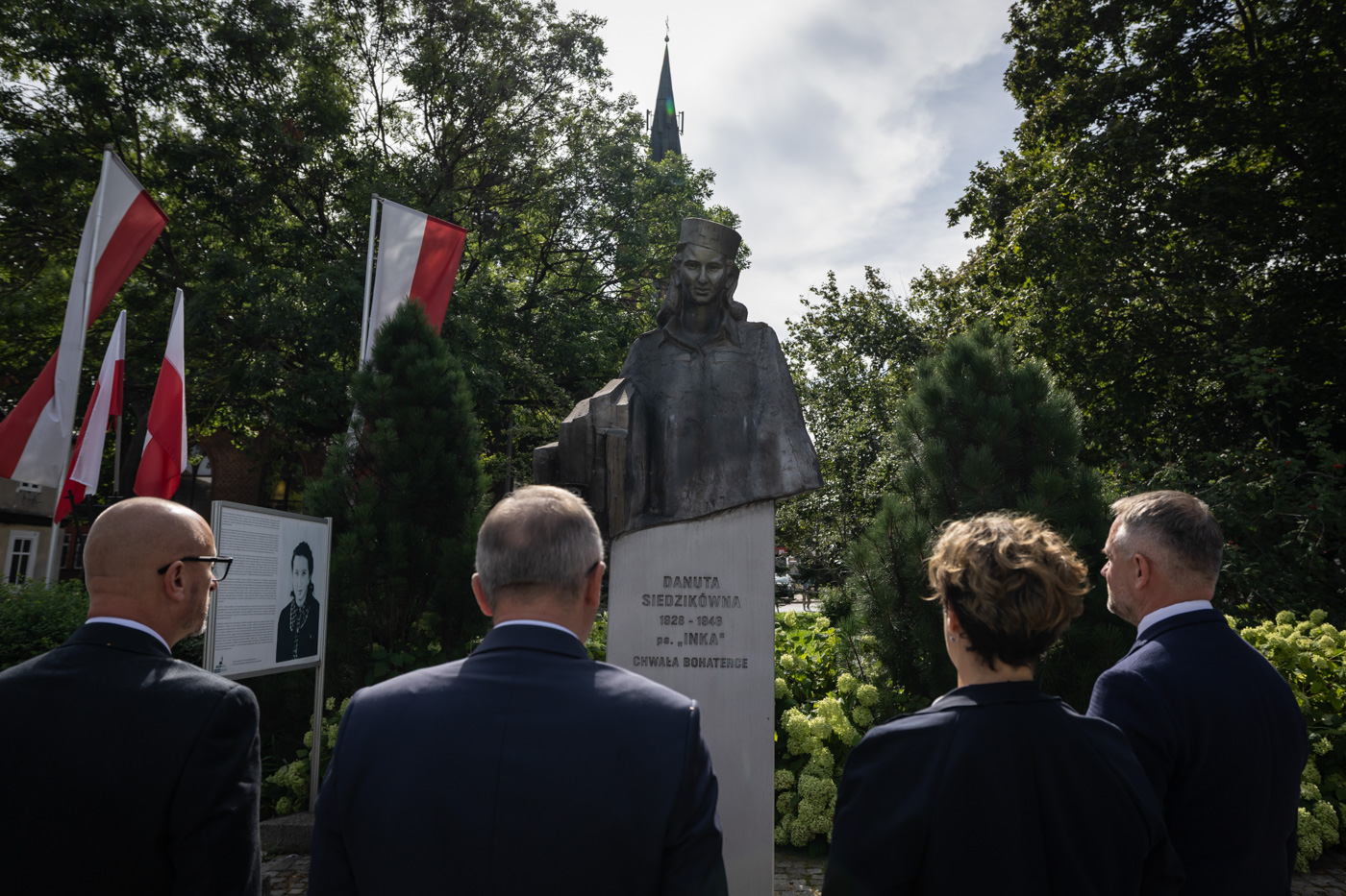 bchody 80. rocznicy śmierci żołnierzy 5. Wileńskiej Brygady Armii Krajowej Feliksa Selmanowicza „Zagończyka” i Danuty Siedzikówny „Inki” – Gdańsk, 28 sierpnia 2026. Fot. Roman Jocher