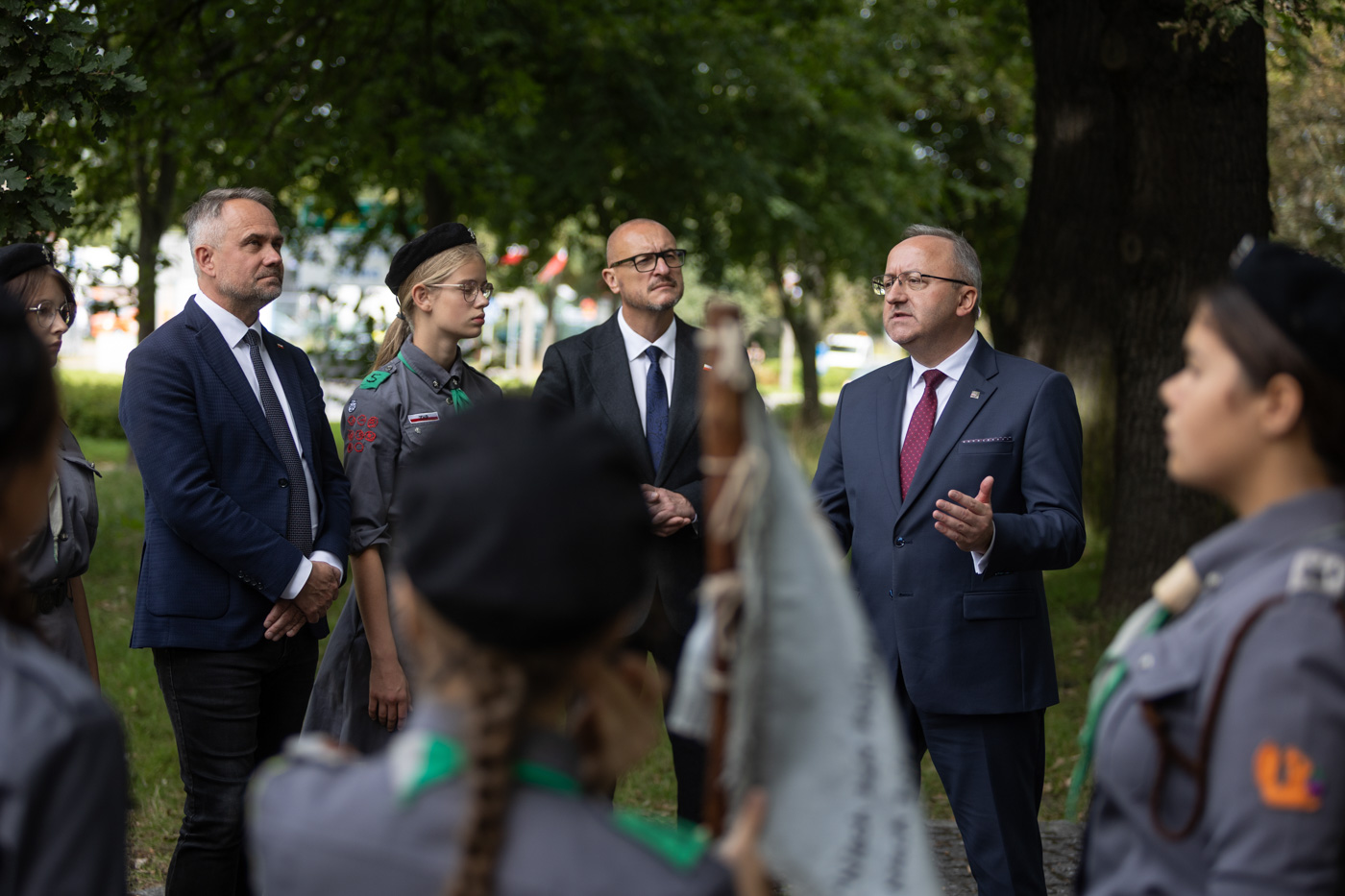 Obchody 80. rocznicy śmierci żołnierzy 5. Wileńskiej Brygady Armii Krajowej Feliksa Selmanowicza „Zagończyka” i Danuty Siedzikówny „Inki”, Gdańsk - 28 sierpnia 2026 r., fot. Roman Jocher