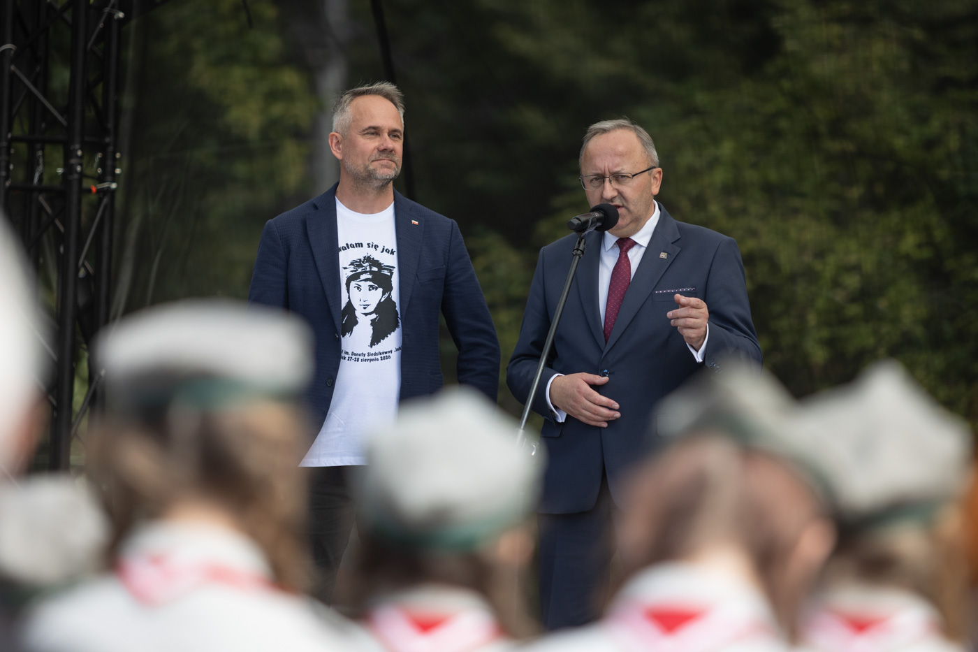 Obchody 80. rocznicy śmierci żołnierzy 5. Wileńskiej Brygady Armii Krajowej Feliksa Selmanowicza „Zagończyka” i Danuty Siedzikówny „Inki”, Gdańsk - 28 sierpnia 2026 r., fot. Roman Jocher