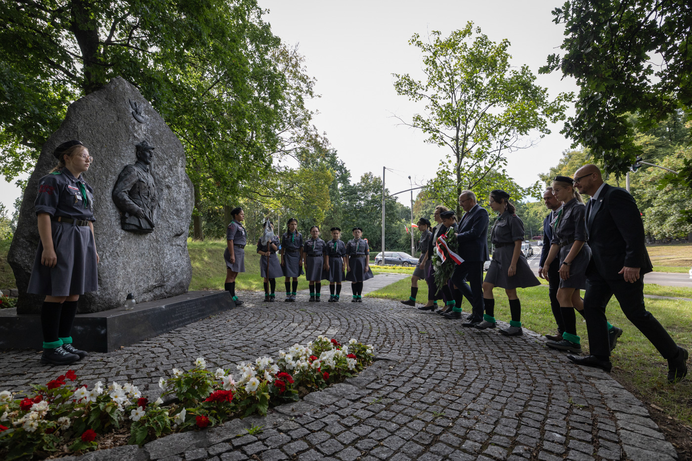 Obchody 80. rocznicy śmierci żołnierzy 5. Wileńskiej Brygady Armii Krajowej Feliksa Selmanowicza „Zagończyka” i Danuty Siedzikówny „Inki”, Gdańsk - 28 sierpnia 2026 r., fot. Roman Jocher