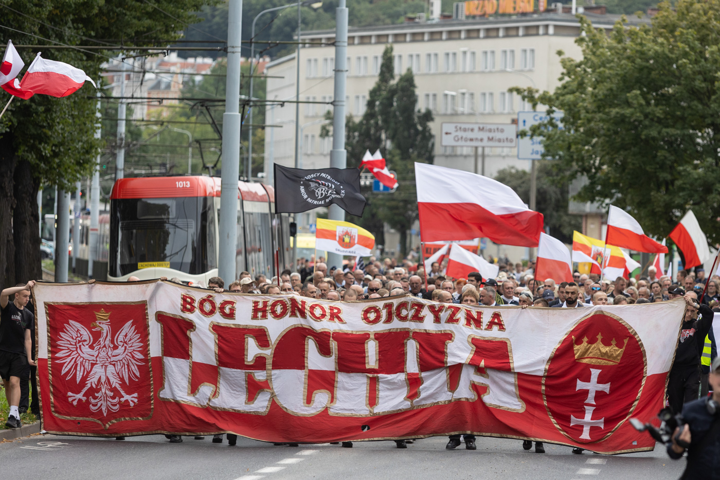 Obchody 80. rocznicy śmierci żołnierzy 5. Wileńskiej Brygady Armii Krajowej Feliksa Selmanowicza „Zagończyka” i Danuty Siedzikówny „Inki”, Gdańsk - 28 sierpnia 2026 r., fot. Roman Jocher
