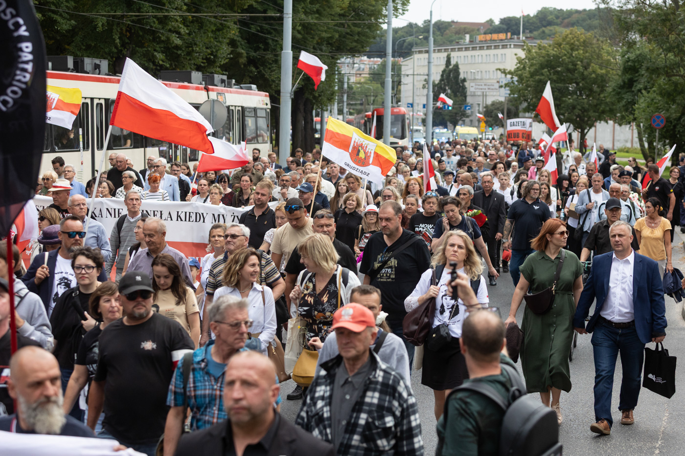 Obchody 80. rocznicy śmierci żołnierzy 5. Wileńskiej Brygady Armii Krajowej Feliksa Selmanowicza „Zagończyka” i Danuty Siedzikówny „Inki”, Gdańsk - 28 sierpnia 2026 r., fot. Roman Jocher