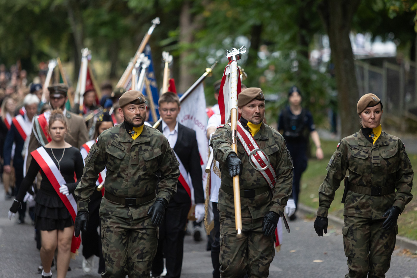 Obchody 80. rocznicy śmierci żołnierzy 5. Wileńskiej Brygady Armii Krajowej Feliksa Selmanowicza „Zagończyka” i Danuty Siedzikówny „Inki”, Gdańsk - 28 sierpnia 2026 r., fot. Roman Jocher