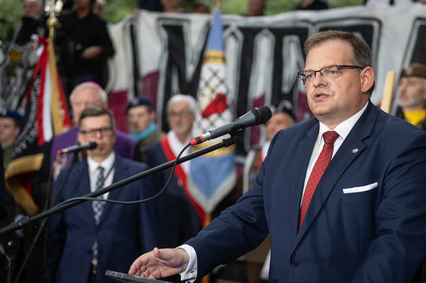 Obchody 80. rocznicy śmierci żołnierzy 5. Wileńskiej Brygady Armii Krajowej Feliksa Selmanowicza „Zagończyka” i Danuty Siedzikówny „Inki”, Gdańsk - 28 sierpnia 2026 r., fot. Roman Jocher