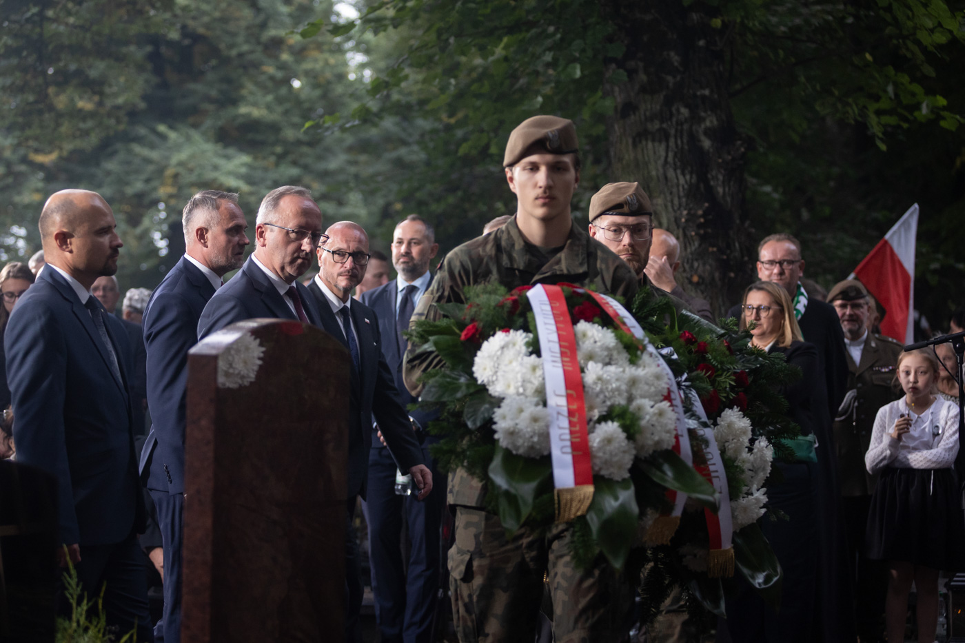 Obchody 80. rocznicy śmierci żołnierzy 5. Wileńskiej Brygady Armii Krajowej Feliksa Selmanowicza „Zagończyka” i Danuty Siedzikówny „Inki”, Gdańsk - 28 sierpnia 2026 r., fot. Roman Jocher