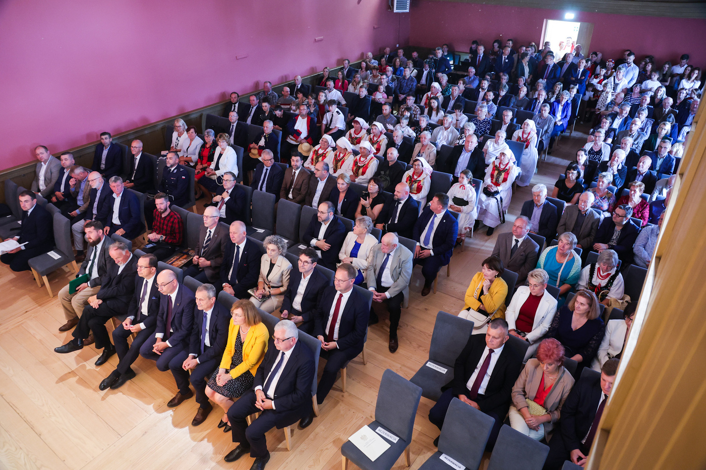 Inauguracja działalności Zabytkowego Domu Ludowego – Markowa, 29 sierpnia 2026, fot. Dariusz Skrzyniarz (IPN)
