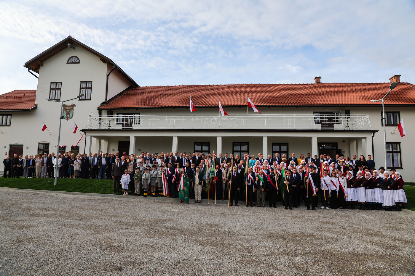Inauguracja działalności Zabytkowego Domu Ludowego – Markowa, 29 sierpnia 2026, fot. Dariusz Skrzyniarz (IPN)