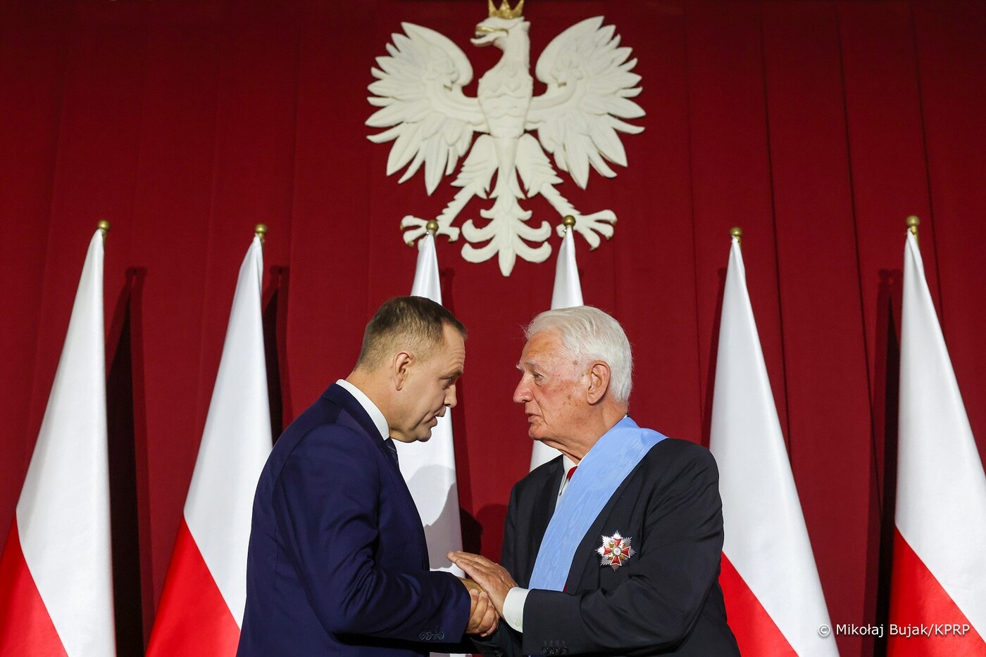 Krzysztof Wyszkowski odznaczony Orderem Orła Białego – Gdańsk, 31 sierpnia 2026. Fot. Mikołaj Bujak/KPRP