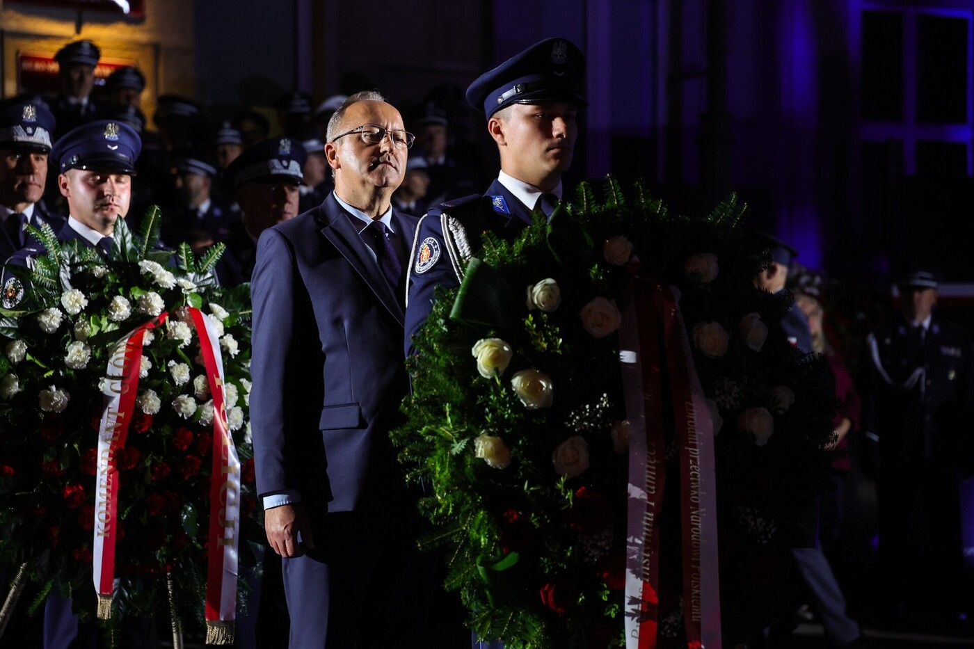 Pamięci poległych i pomordowanych policjantów – Warszawa, 2 września 2026. Fot. Dariusz Skrzyniarz (IPN)