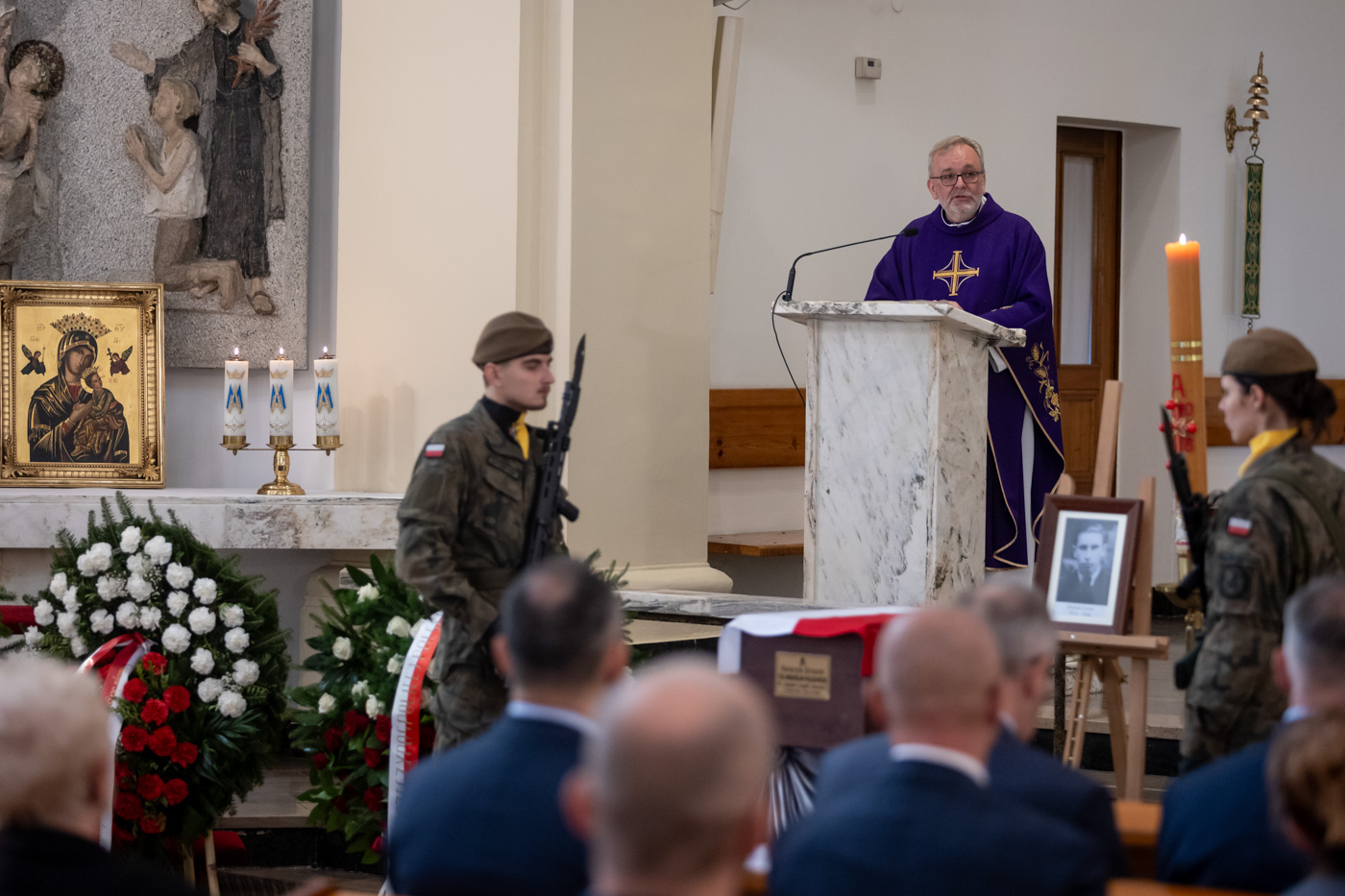 Uroczystości pogrzebowe Henryka Ernesta vel Mirosława Walkowskiego. Gdańsk, 4 września 2026 r. Fot. Roman Jocher (IPN)