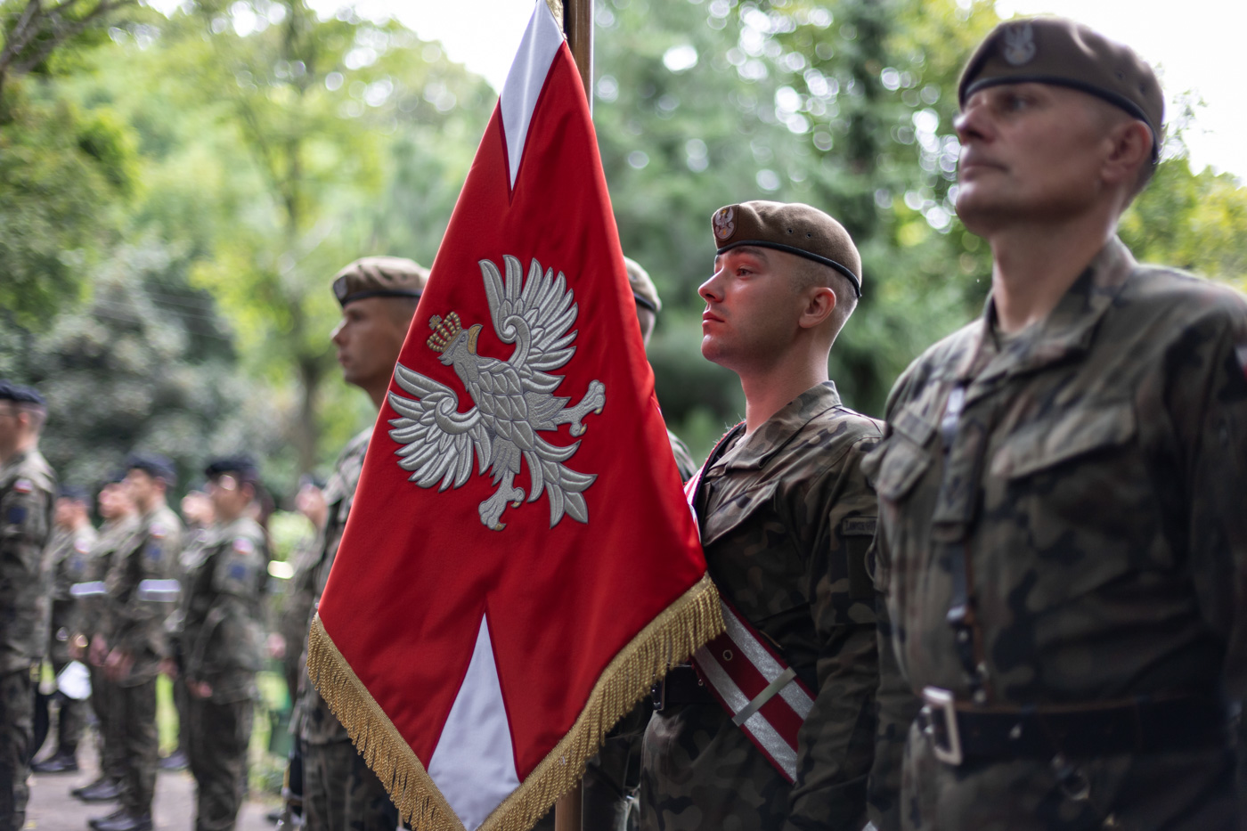Uroczystości pogrzebowe Henryka Ernesta vel Mirosława Walkowskiego. Gdańsk, 4 września 2026 r. Fot. Roman Jocher (IPN)