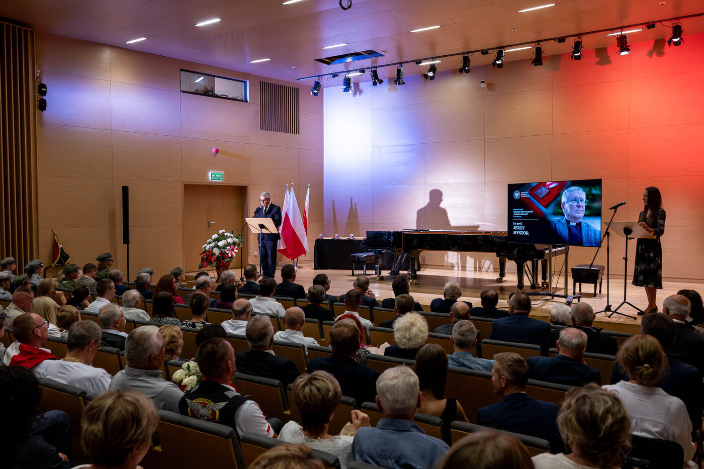 Uroczystość wręczenia Nagrody Honorowej IPN „Świadek Historii”. Katowice, 9 września 2026 r. Fot. Krzysztof Łojko (IPN)