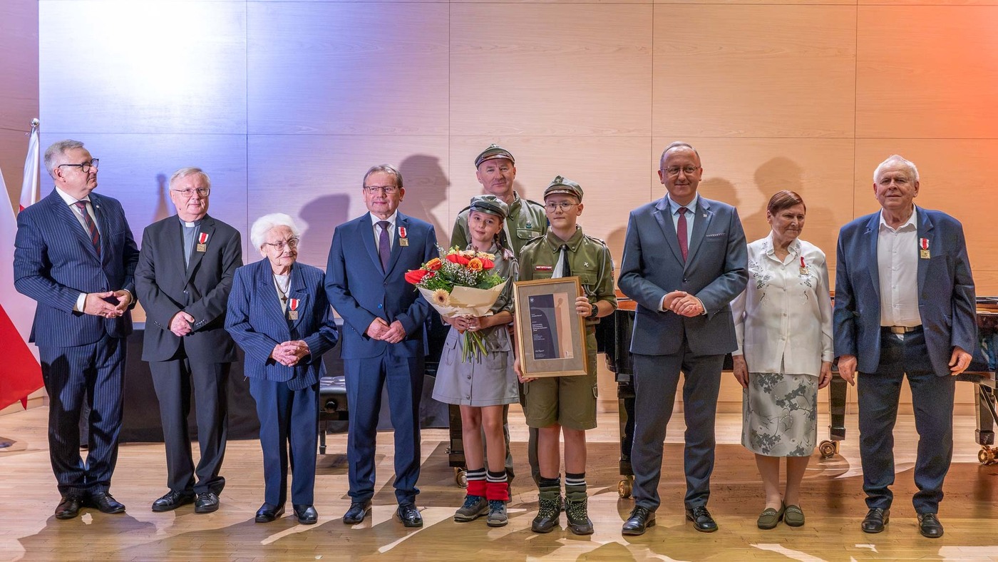Uroczystość wręczenia Nagrody Honorowej IPN „Świadek Historii”. Katowice, 9 września 2026 r. Fot. Krzysztof Łojko (IPN)
