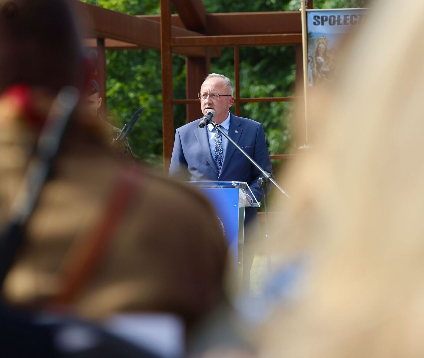 Nigdy nie mieliśmy ich znaleźć – Stary Grodków, 12 września 2026. Na zdj. zastępca prezesa IPN dr hab. Karol Polejowski. Fot. Maciej Parysek (IPN)