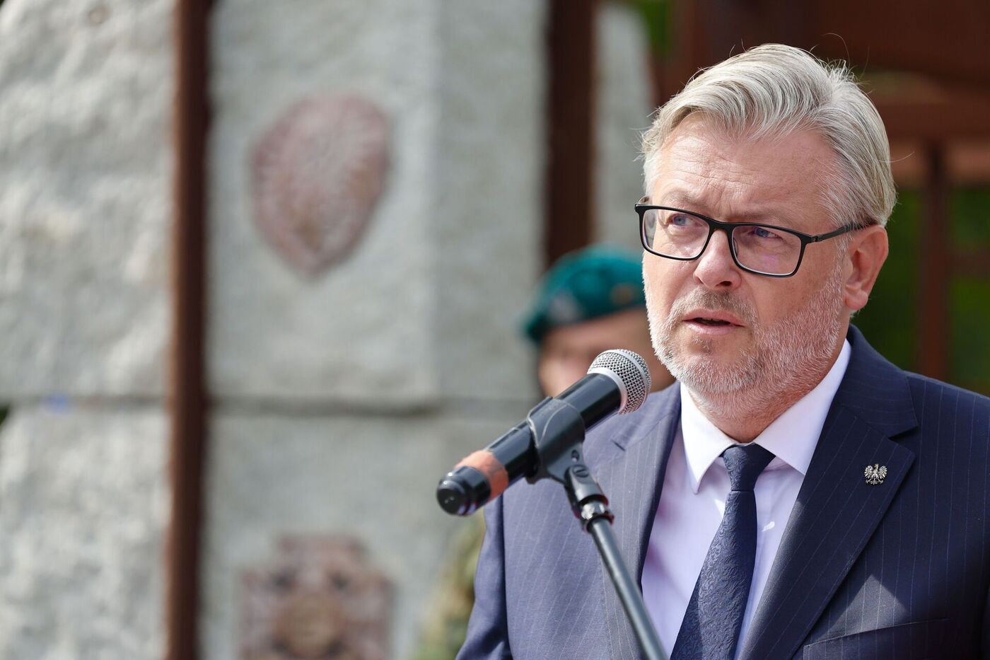 Nigdy nie mieliśmy ich znaleźć – Stary Grodków, 12 września 2026. Na zdj. doradca Prezydenta RP Tomasz Heryszek. Fot. Maciej Parysek (IPN)