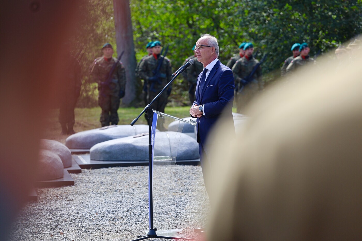 Nigdy nie mieliśmy ich znaleźć – Stary Grodków, 12 września 2026. Na zdj. zastępca prezesa IPN dr hab. Krzysztof Szwagrzyk. Fot. Maciej Parysek (IPN)
