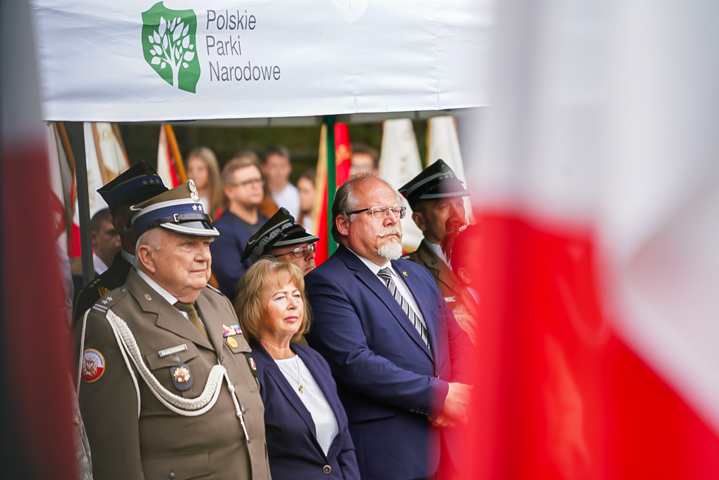 Upamiętniliśmy ofiary egzekucji w Puszczy Kampinoskiej. Na zdj. dyrektor BUWiM IPN Adam Siwek – Palmiry, 14 września 2026. Fot. Mateusz Niegowski (IPN)