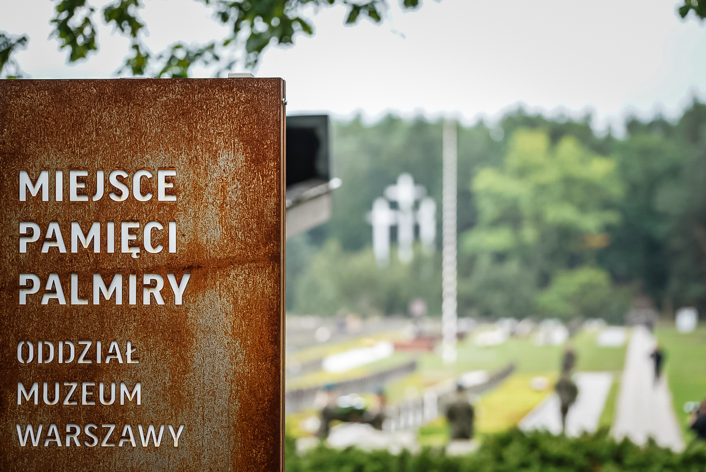 Upamiętniliśmy ofiary egzekucji w Puszczy Kampinoskiej – Palmiry, 14 września 2026. Fot. Mateusz Niegowski (IPN)
